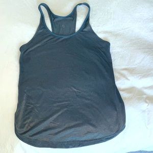 Racer back athletic tank